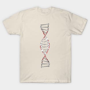 DNA Skull and Bones T-Shirt